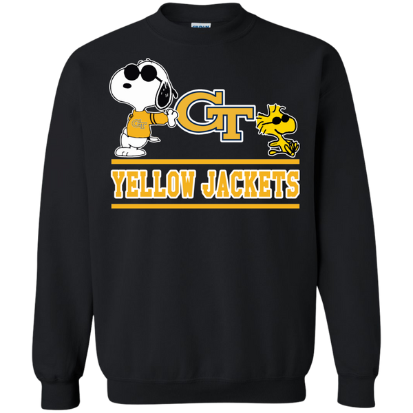 Georgia Tech Yellow Jackets T shirts Snoopy Hoodies Sweatshirts