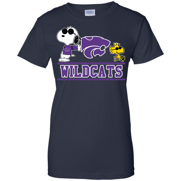 Kansas State Wildcats T shirts Snoopy Hoodies Sweatshirts