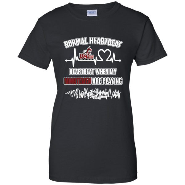 Massachusetts Minutemen T shirts Heartbeat When My Minutemen Playing Hoodies Sweatshirts