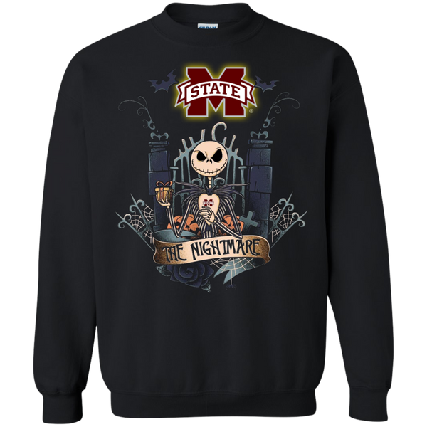 Halloween Mississippi State Bulldogs T shirts The Nightmare Hoodies Sweatshirts