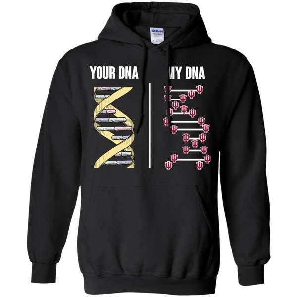 Indiana Hoosiers T shirts Your DNA My DNA Hoodies Sweatshirts