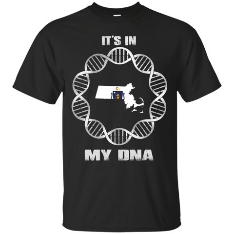 Massachusetts State T shirts It's In My DNA Hoodies Sweatshirts
