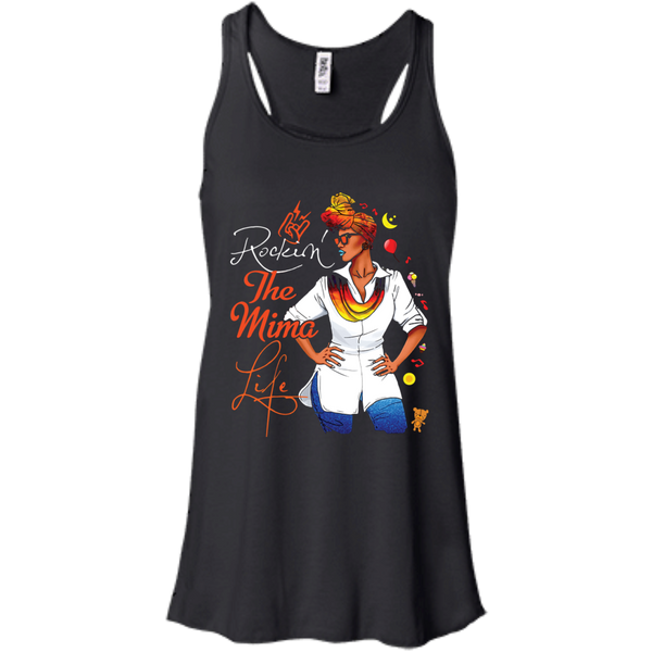 Grandma Gift T shirts Rockin The Mima Life Hoodies Sweatshirts