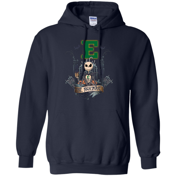 Halloween EASTERN MICHIGAN EAGLES T shirts The Nightmare Hoodies Sweatshirts