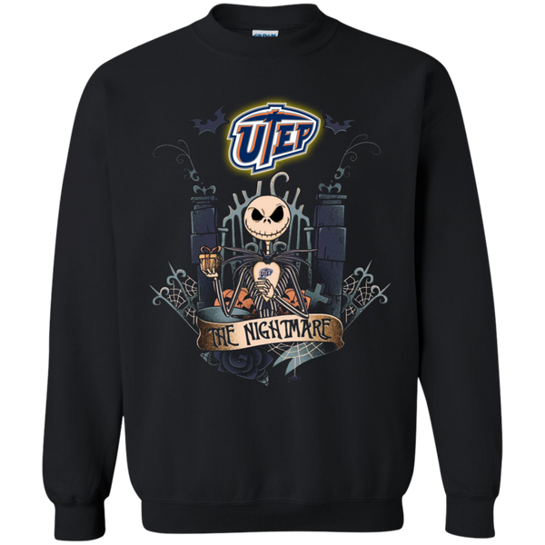 Halloween Utep Miners T shirts The Nightmare Hoodies Sweatshirts