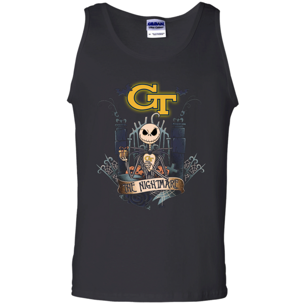 Halloween Georgia Tech Yellow Jackets T shirts The Nightmare Hoodies Sweatshirts