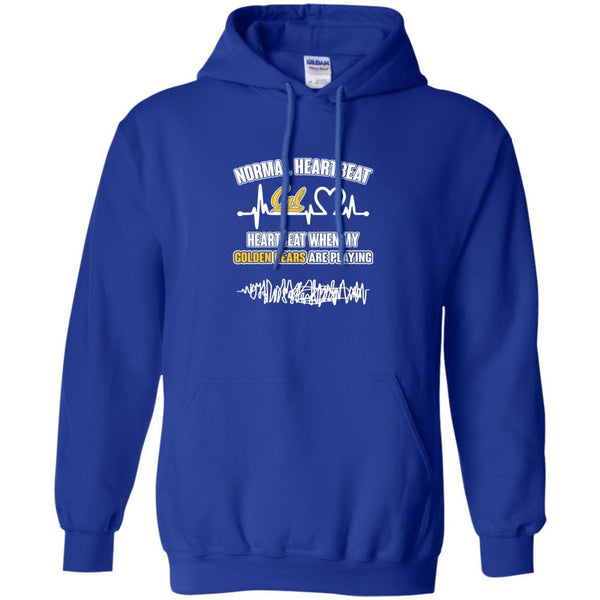 California Golden Bears T shirts Heartbeat When My Golden Bears Playing Hoodies Sweatshirts