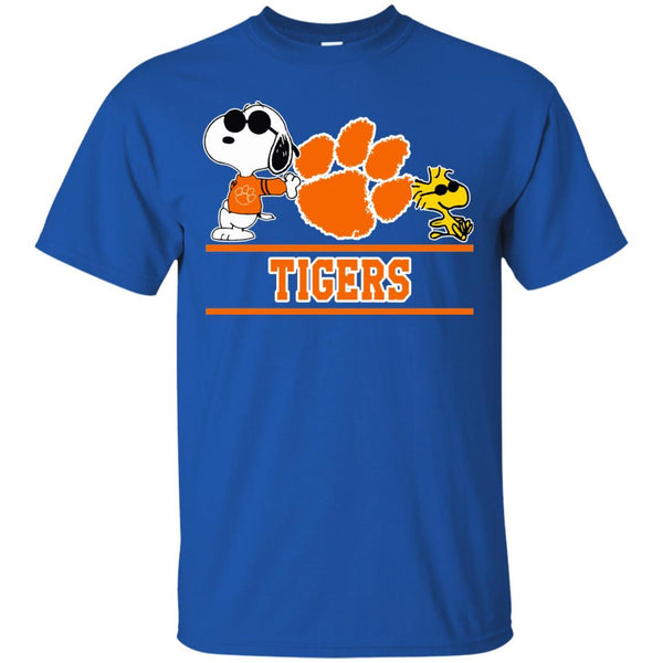 Clemson Tigers T shirts Snoopy Hoodies Sweatshirts