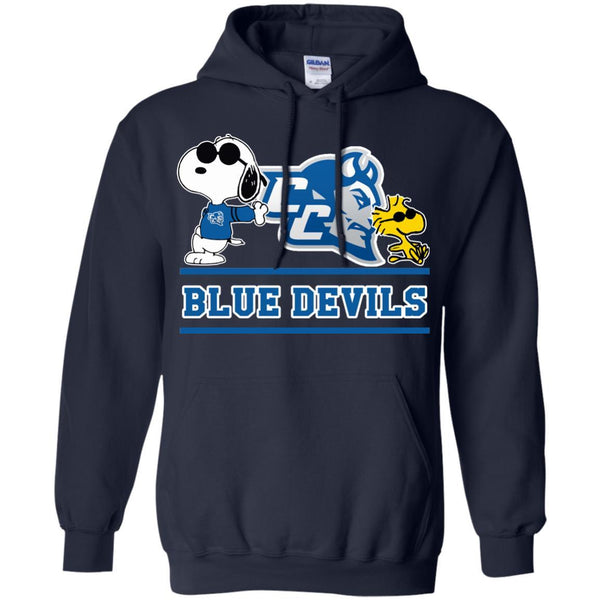 Central Connecticut State Blue Devils T shirts Snoopy Hoodies Sweatshirts