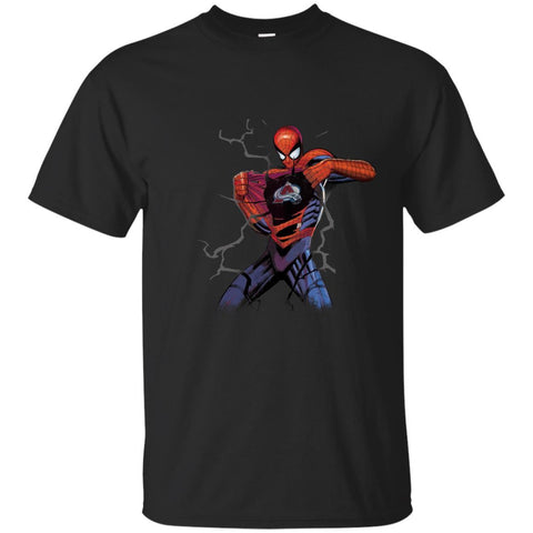 Colorado Avalanche T shirts Spiderman Hoodies Sweatshirts