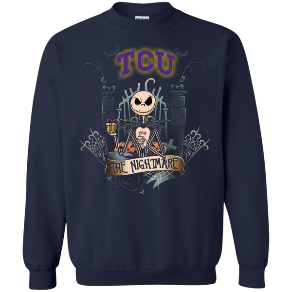 Halloween TCU Horned frogs T shirts The Nightmare Hoodies Sweatshirts