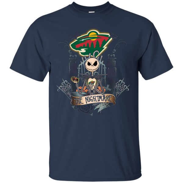 Halloween Minnesota Wild T shirts The Nightmare Hoodies Sweatshirts