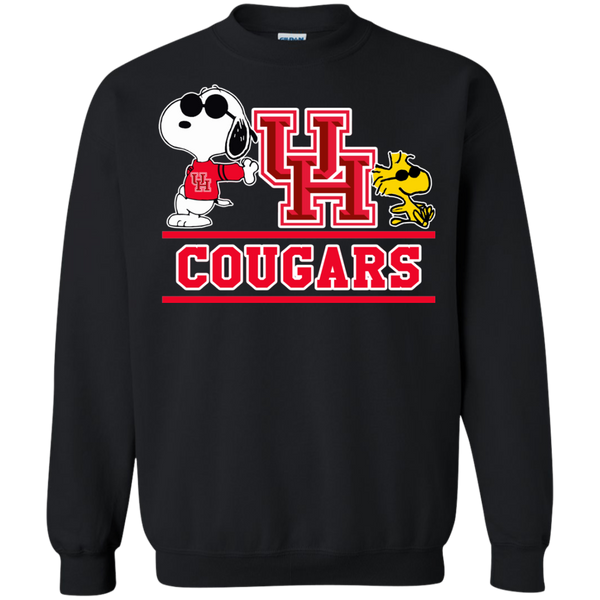 Houston Cougars T shirts Snoopy Hoodies Sweatshirts