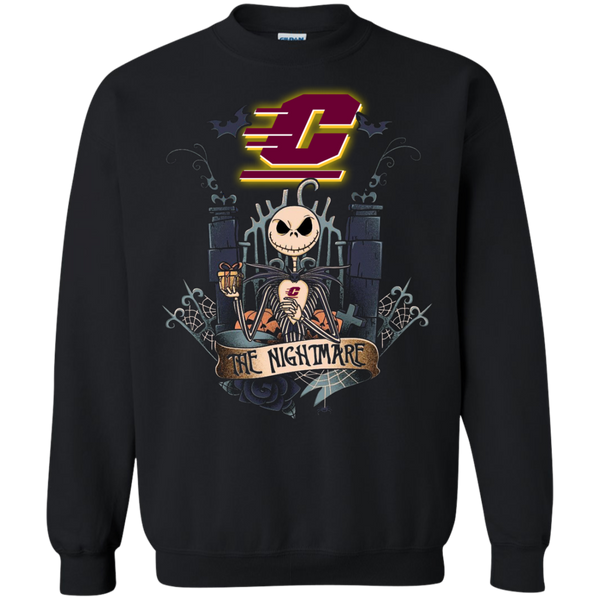 Halloween Central Michigan Chippewas T shirts The Nightmare Hoodies Sweatshirts