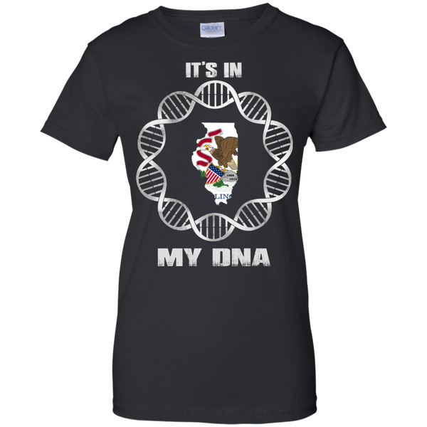 Illinois State T shirts It's In My DNA Hoodies Sweatshirts