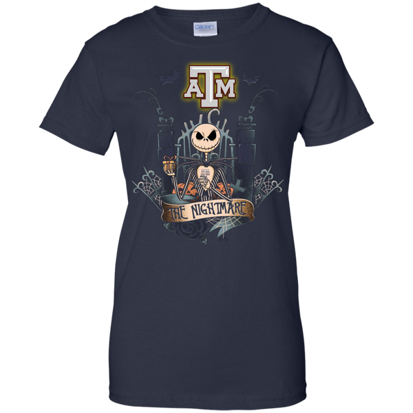 Halloween Texas A&M Aggies T shirts The Nightmare Hoodies Sweatshirts