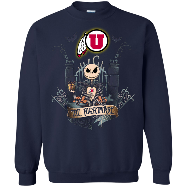 Halloween Utah Utes T shirts The Nightmare Hoodies Sweatshirts
