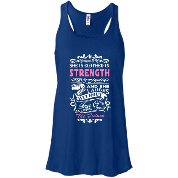 Christian Jesus T shirts She Is Clothed In Strength Hoodies Sweatshirts