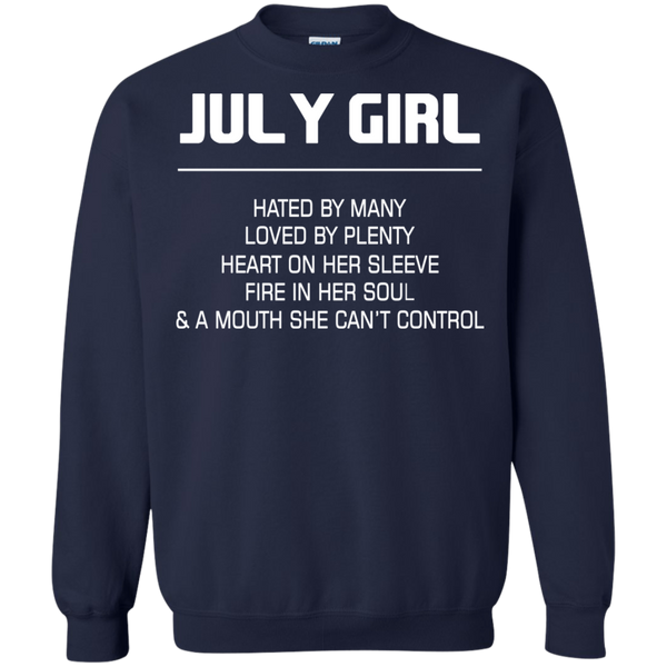 July Girl T shirts Hated By Many Loved By Plenty Hoodies Sweatshirts