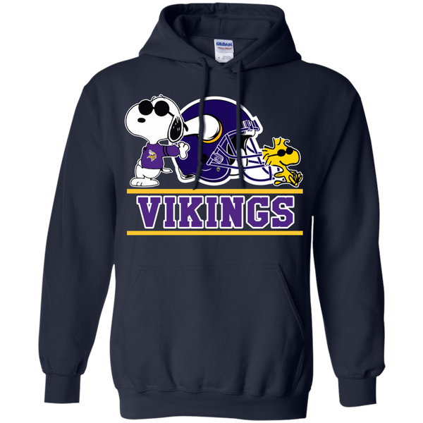 Minnesota Vikings T shirts Snoopy Hoodies Sweatshirts