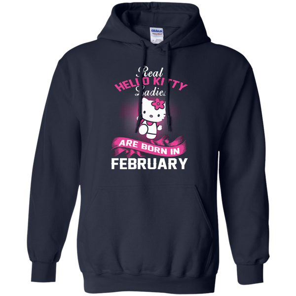 Hello Kitty T shirts  Real Hello Kitty Ladies Born In February Hoodies Sweatshirts