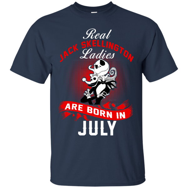 Jack Skellington T shirts Real Jack Skellington Ladies Born In July Hoodies Sweatshirts