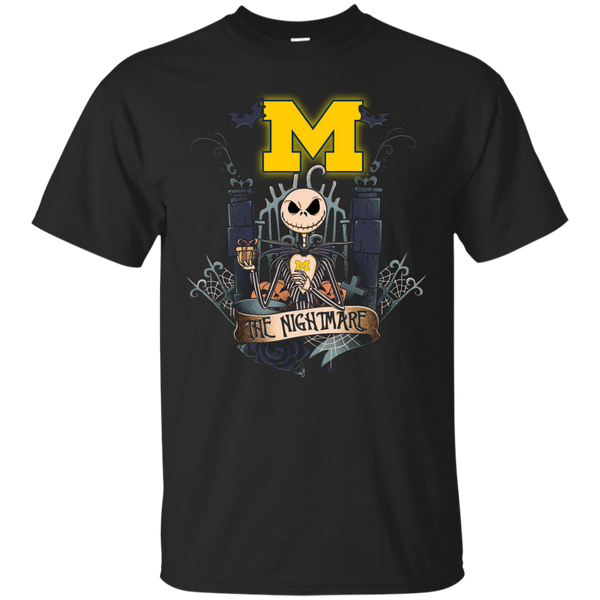 Halloween Michigan Wolverines T shirts The Nightmare Hoodies Sweatshirts