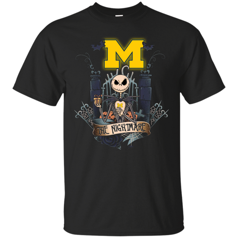 Halloween Michigan Wolverines T shirts The Nightmare Hoodies Sweatshirts