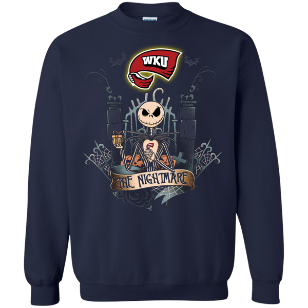 Halloween Western Kentucky Hilltoppers T shirts The Nightmare Hoodies Sweatshirts