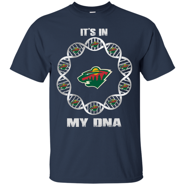 Minnesota Wild T shirts It's In My DNA Hoodies Sweatshirts