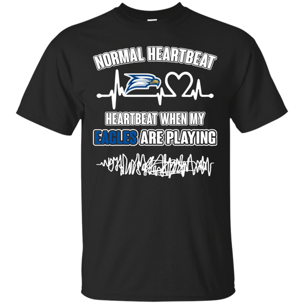 Georgia Southern Eagles T shirts Heartbeat When My Eagles Playing Hoodies Sweatshirts