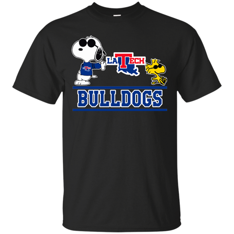 Louisiana Tech Bulldogs T shirts Snoopy Hoodies Sweatshirts