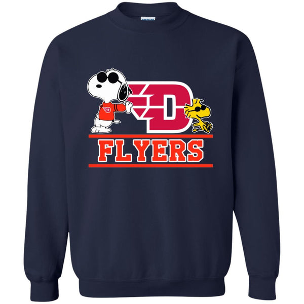 Dayton Flyers T shirts Snoopy Hoodies Sweatshirts