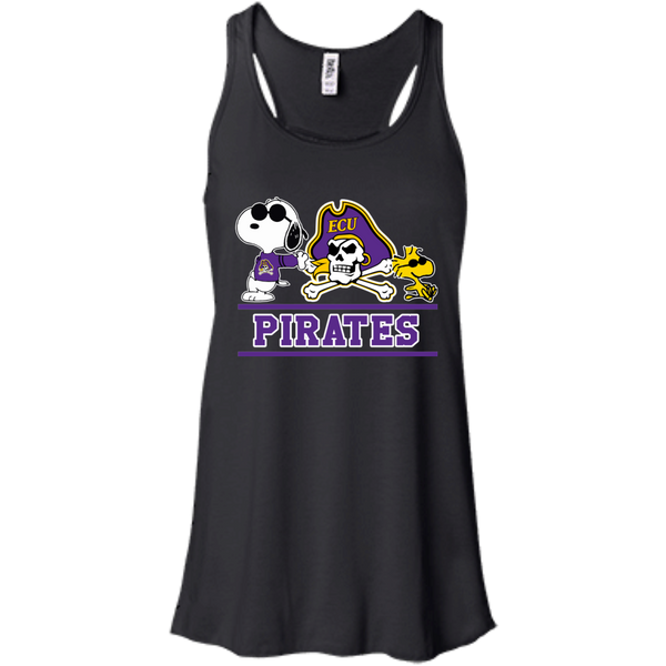 East Carolina Pirates T shirts Snoopy Hoodies Sweatshirts