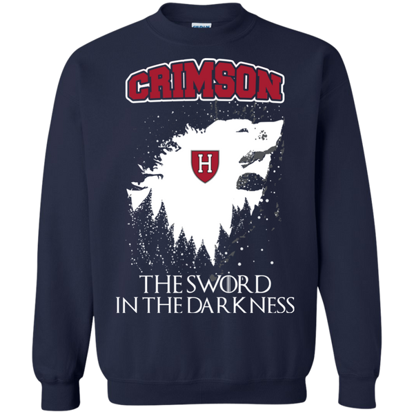 Harvard Crimson Game Of Thrones T shirts The Sword In The Darkness Hoodies Sweatshirts