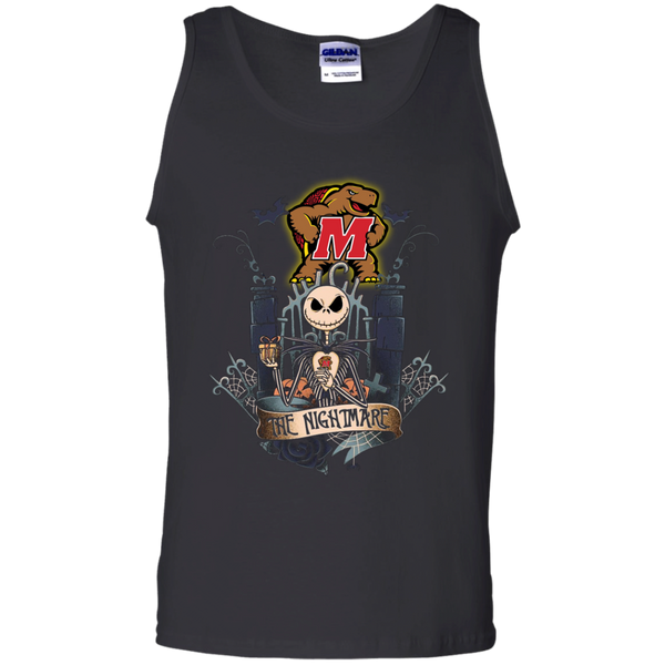 Halloween Maryland Terrapins T shirts The Nightmare Hoodies Sweatshirts