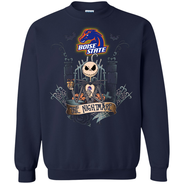 Halloween BOISE STATE BRONCOS T shirts The Nightmare Hoodies Sweatshirts