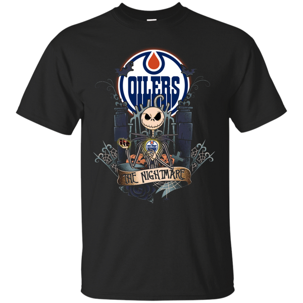 Halloween Edmonton Oilers T shirts The Nightmare Hoodies Sweatshirts