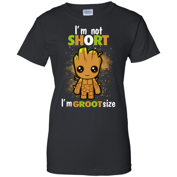 Guardians Of The Galaxy T shirts I Am Not Short I Am Groot Size Hoodies Sweatshirts