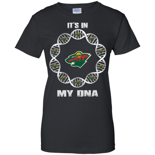Minnesota Wild T shirts It's In My DNA Hoodies Sweatshirts