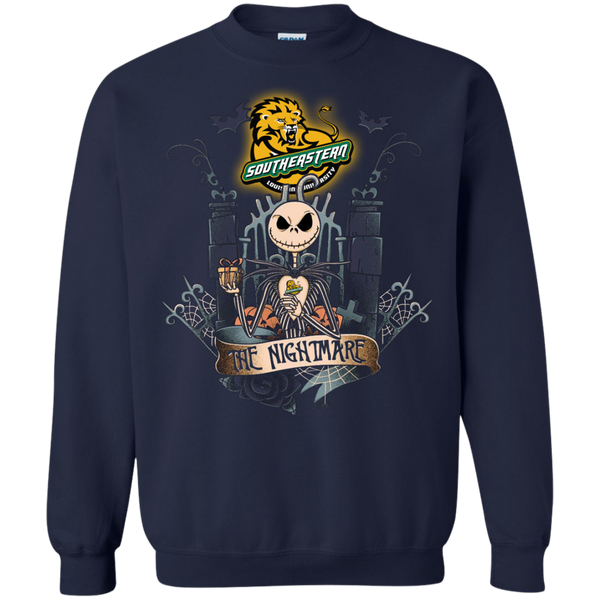 Halloween Southeastern Louisiana Lions T shirts The Nightmare Hoodies Sweatshirts