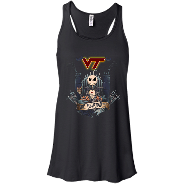 Halloween Virginia Tech Hokies T shirts The Nightmare Hoodies Sweatshirts