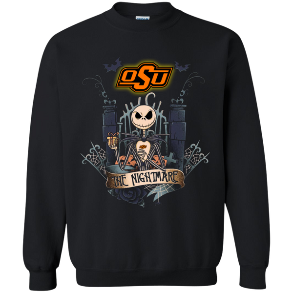 Halloween Okalahoma State Cowboys T shirts The Nightmare Hoodies Sweatshirts