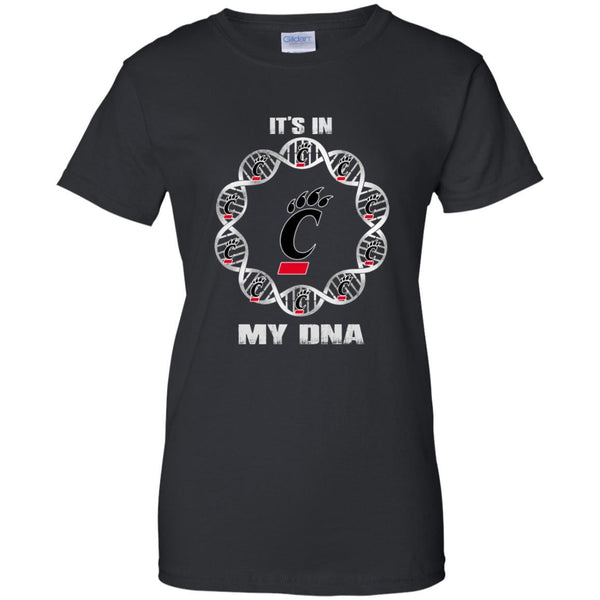 Cincinnati Bearcats T shirts It's In My DNA Hoodies Sweatshirts