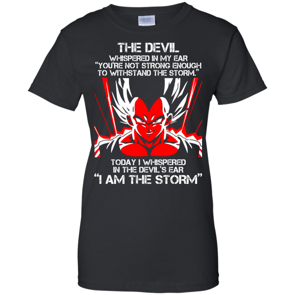 Dragon Ball Z Vegeta T shirts I Am The Storm Hoodies Sweatshirts