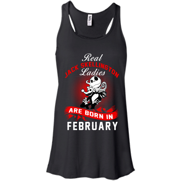 Jack Skellington T shirts Real Jack Skellington Ladies Born In February Hoodies Sweatshirts