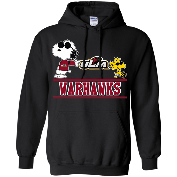 Louisiana Monroe Warhawks T shirts Snoopy Hoodies Sweatshirts