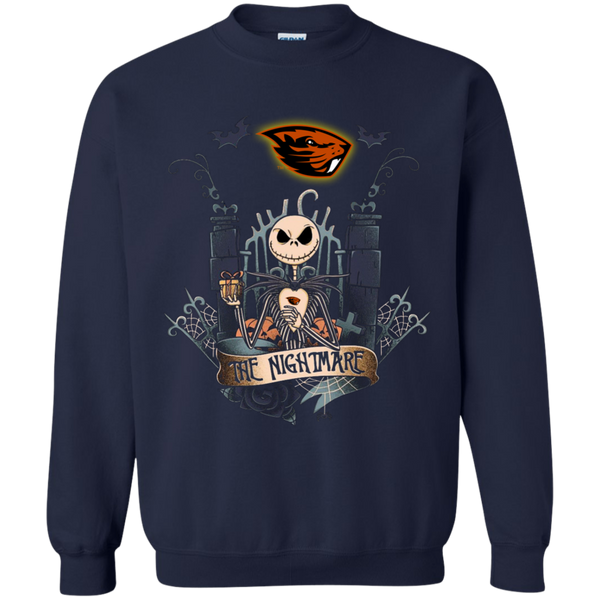 Halloween oregon state beavers T shirts The Nightmare Hoodies Sweatshirts