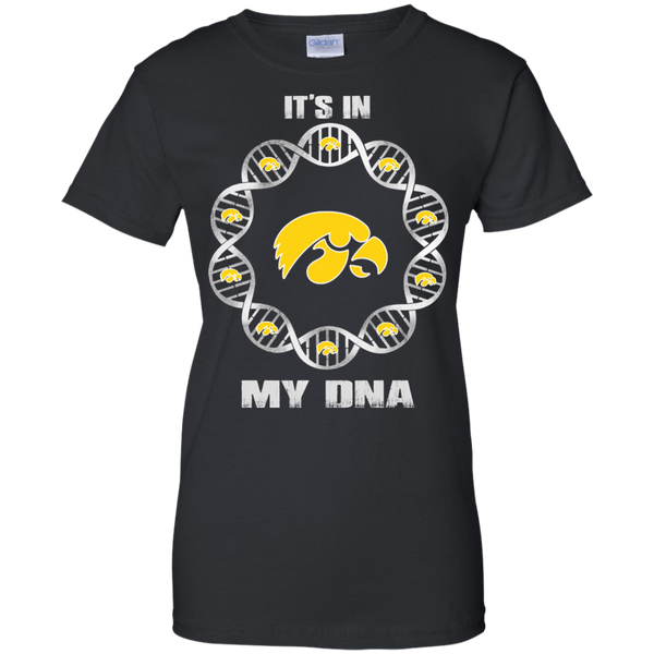 Iowa Hawkeyes T shirts It's In My DNA Hoodies Sweatshirts