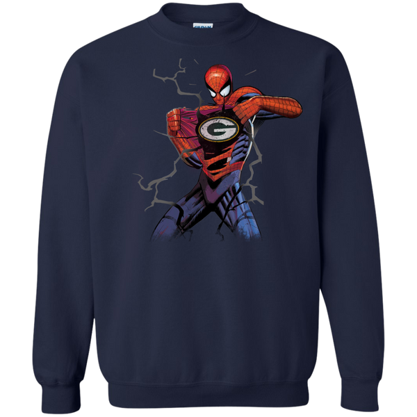 Green Bay Packers T shirts Spiderman Hoodies Sweatshirts